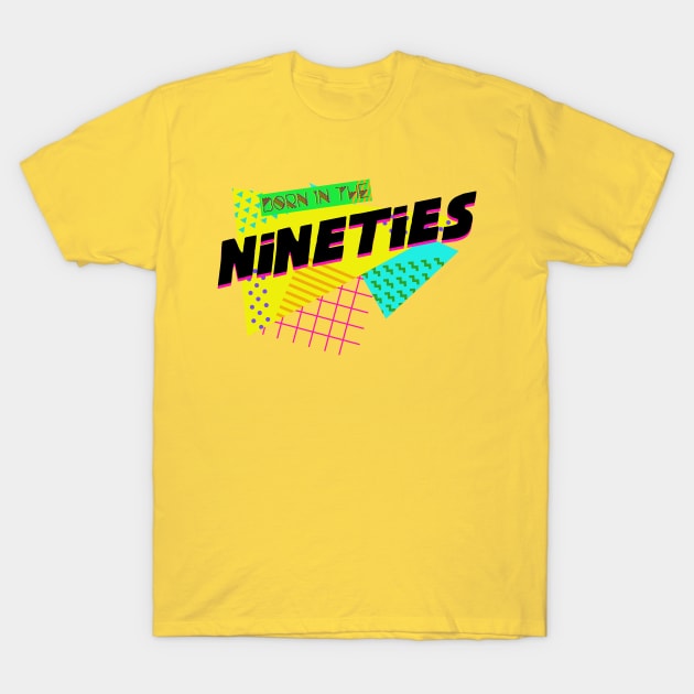 Born in the - Nineties T-Shirt by AngoldArts